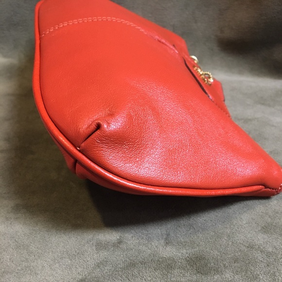 Coach Burnt Orange Clutch Wallet - Picture 4 of 8
